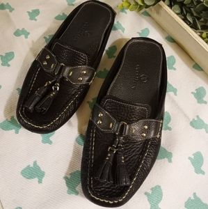 EUC, Cole Haan Leather Slides